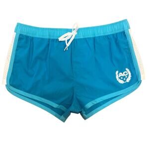 Andrew Christian Sports Swim Shorts Blue Large